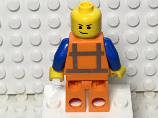 Emmet - Lopsided Closed Mouth Smile, without Piece of Resistance, tlm087 Minifigure LEGO®   