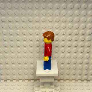 Red Jacket, Zipper Pockets, Classic Space Logo, twn097 Minifigure LEGO®   