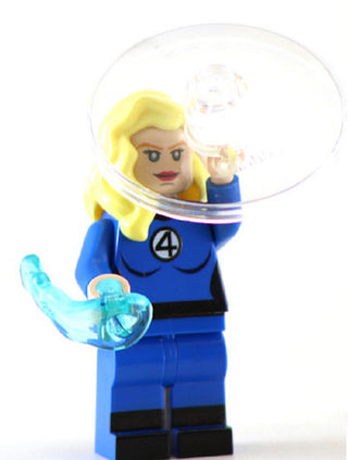 DISAPPEARING WOMAN Invisible Woman Custom Printed Minifigure Custom minifigure BigKidBrix