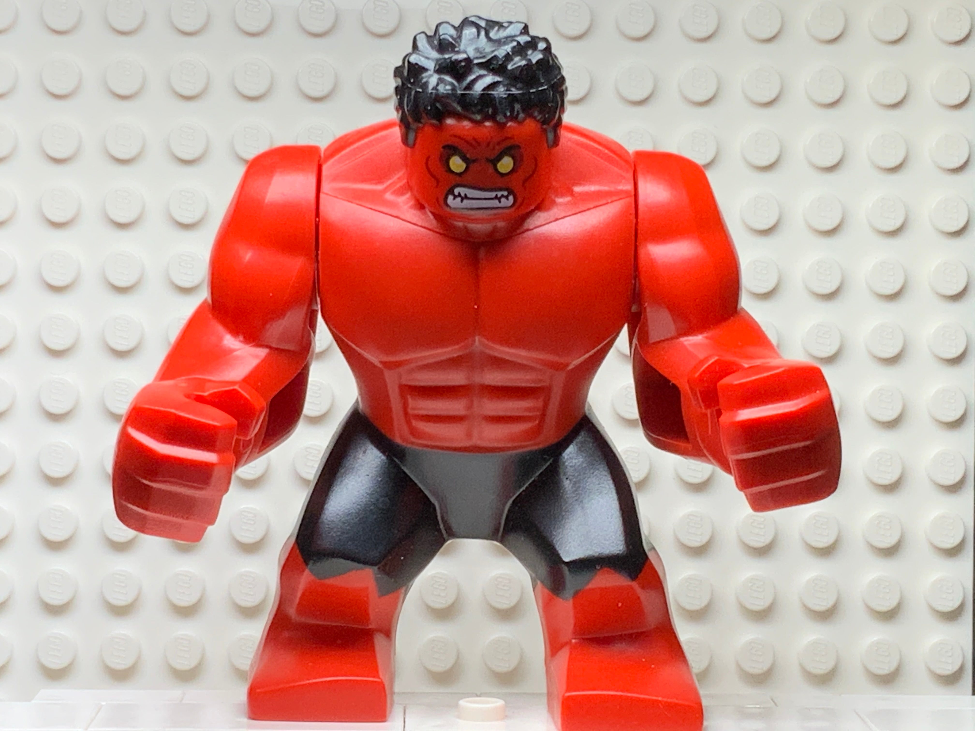 lego red hulk transformation