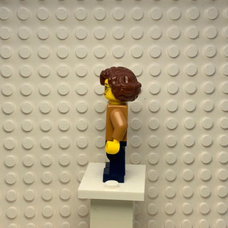 Female, Medium Nougat Glasses and Shirt, twn384 Minifigure LEGO®