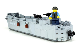 WWII Landing Craft “Higgins Boat” Building Kit Battle Brick