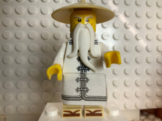 Master/Sensei Wu, Raised Eyebrows, The LEGO Ninjago Movie, njo0354 Minifigure LEGO®
