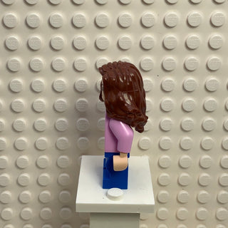 Hermione Granger - Bright Pink Jacket with Stains, Closed / Determined Mouth, hp327 Minifigure LEGO®