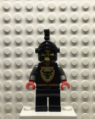Knights Kingdom I, Cedric the Bull, Black Dragon Helmet, cas248 Minifigure LEGO®
