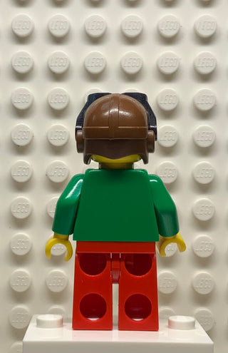 Miss Gail Storm (Dino Island) with Aviator Cap and Goggles, adv018 Minifigure LEGO®