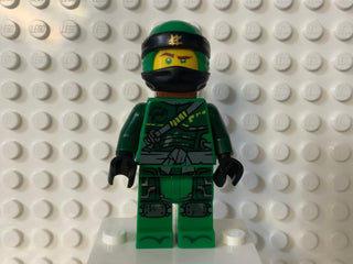 Lloyd - Hunted, Green Wrap and Neck Bracket, njo481 Minifigure LEGO®