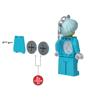 LEGO® Surgeon Keychain LED Light 3” Keychain LEGO®