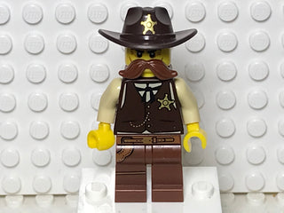 Sheriff, col13-2 Minifigure LEGO® Minifigure only, no stand or accessories