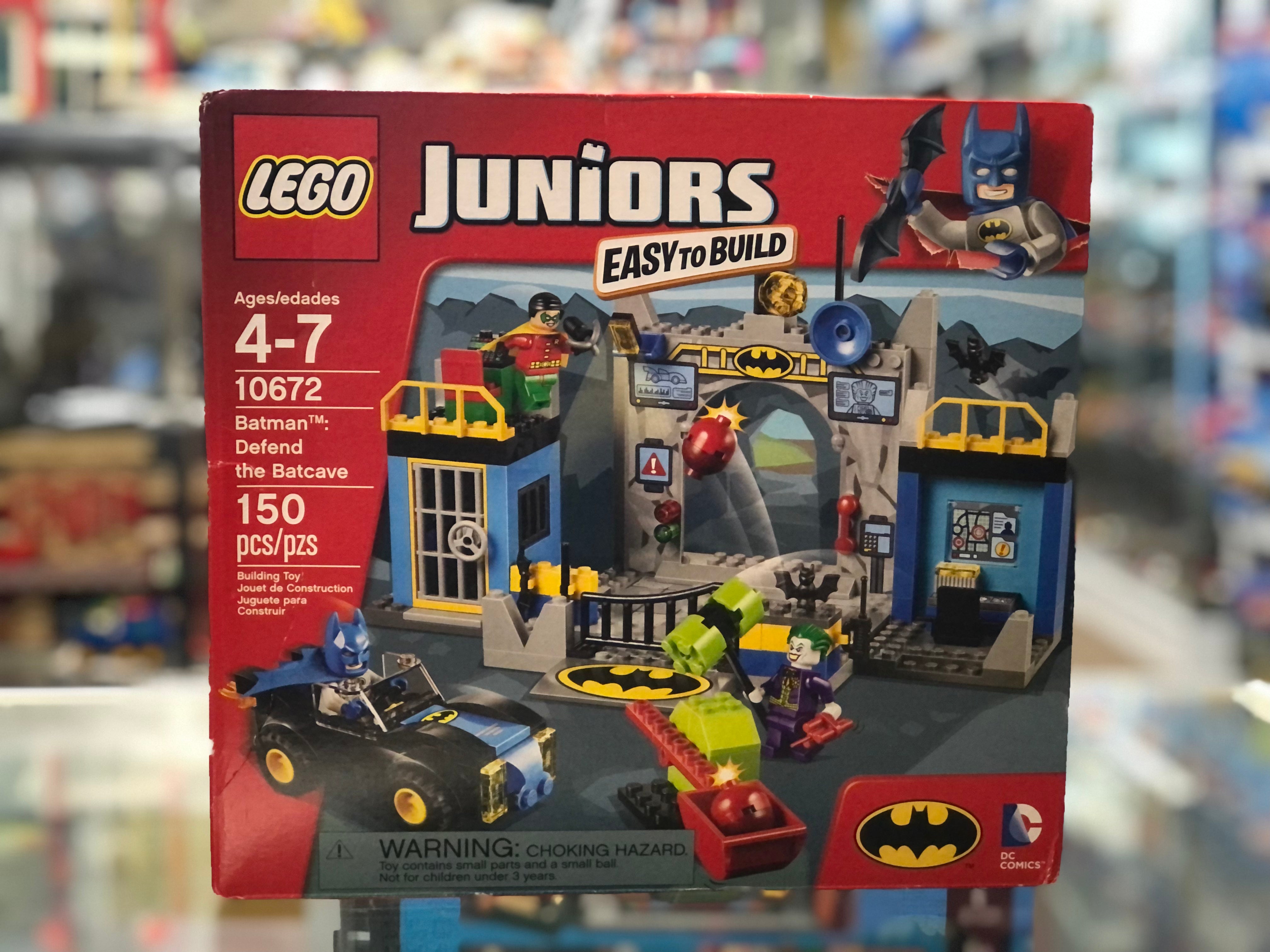LEGO® Juniors Batman Defend the Batcave 150 Piece Kids Building Play Set