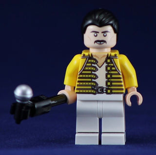FREDDY QUEEN OF ROCK Queen Custom Printed on Lego Minifigure Custom minifigure BigKidBrix