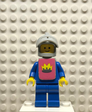 Classic Yellow Castle Knight Blue Cavalry - with Vest Stickers, cas081s Minifigure LEGO®