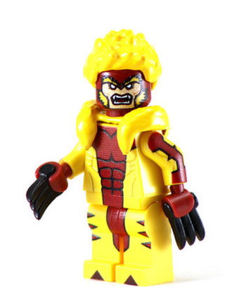 Sabertooth Custom Printed Minifigure Custom minifigure BigKidBrix   