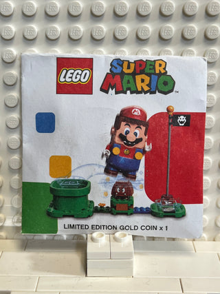 Super Mario Limited Edition Gold Coin, 5006396gold Accessories LEGO®   