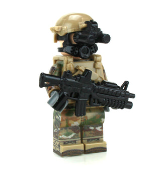 Army OCP Chemical Warfare Custom Minifigure Custom minifigure Battle Brick   