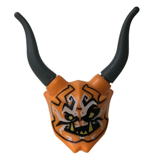 LEGO® Ninjago Oni Masks Part LEGO® Orange (Mask of Deception)