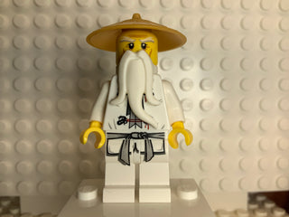 Sensei Wu- Pearl Gold Hat, njo0064 Minifigure LEGO®