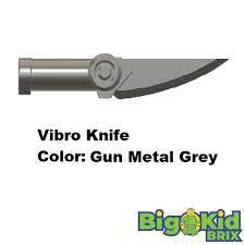Custom Vibro Knife For LEGO Minifigures. Custom, Accessory BigKidBrix