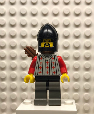 Fright Knights, Knight 2, Black Chin-Guard, Quiver, cas244 Minifigure LEGO®