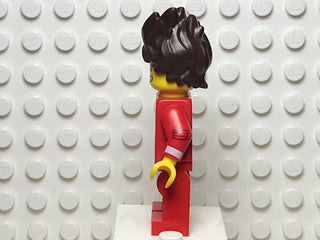 Kai - The LEGO Ninjago Movie, Hair, Red Legs and Jacket, Bandage on Forehead, njo0327 Minifigure LEGO®