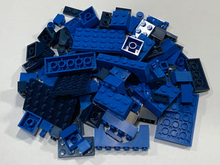 Brand New, Unused Bulk Basic LEGO® Pieces by color Bulk LEGO® Shades of Blue - 3.5ozs