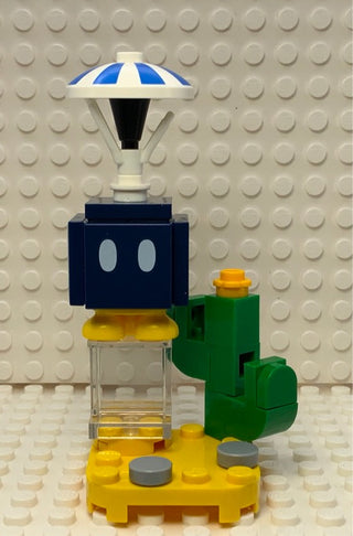 Parachute Bob-omb, char03-4 Minifigure LEGO® Complete with stand and accessories