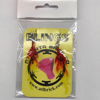Large Flame Earrings Blings United Brick Co®
