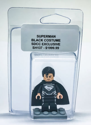 Superman in Black Costume - San Diego Comic-Con 2013, sh137 Minifigure LEGO®