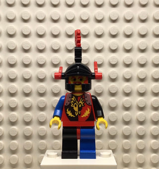 Dragon Knights, Dragon Master, Red Plumes, cas011 Minifigure LEGO®