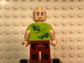 Shaggy Rogers - Seaweed and Starfish Shirt, scd012, Scooby-Doo Minifigure LEGO®