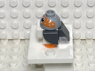 Porg - White Body, Dark Bluish Gray Wings and Tail, Porg05 LEGO® Animals LEGO®
