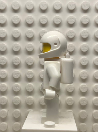 Classic Space-White with Air Tanks and Motorcycle Helmet, High Logo (Second Reissue), sp006new2 Minifigure LEGO®   