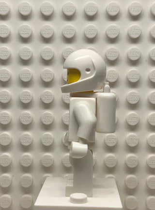 Classic Space-White with Air Tanks and Motorcycle Helmet, High Logo (Second Reissue), sp006new2 Minifigure LEGO®