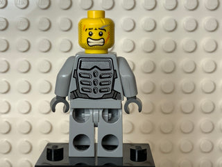Power Miner - Rex, Gray Outfit, pm024 Minifigure LEGO®