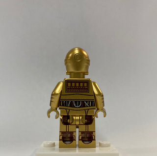 Protocol Droid Limited Edition Metallic Gold Custom Printed & Inspired Lego Star Wars Minifigure Custom minifigure BigKidBrix