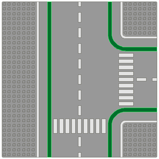 32x32 LEGO® Road Baseplate 2360p01 Part LEGO®