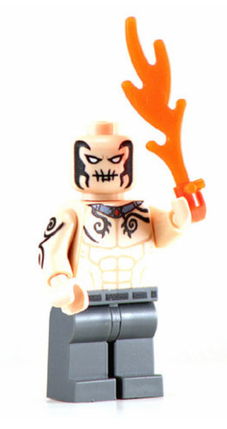 El Diablo Suicide Squad Custom Printed Minifigure Custom minifigure BigKidBrix   