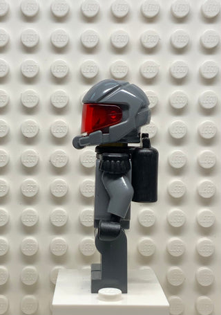 Space Police III Officer 12, Air Tanks, Chief, sp116 Minifigure LEGO®