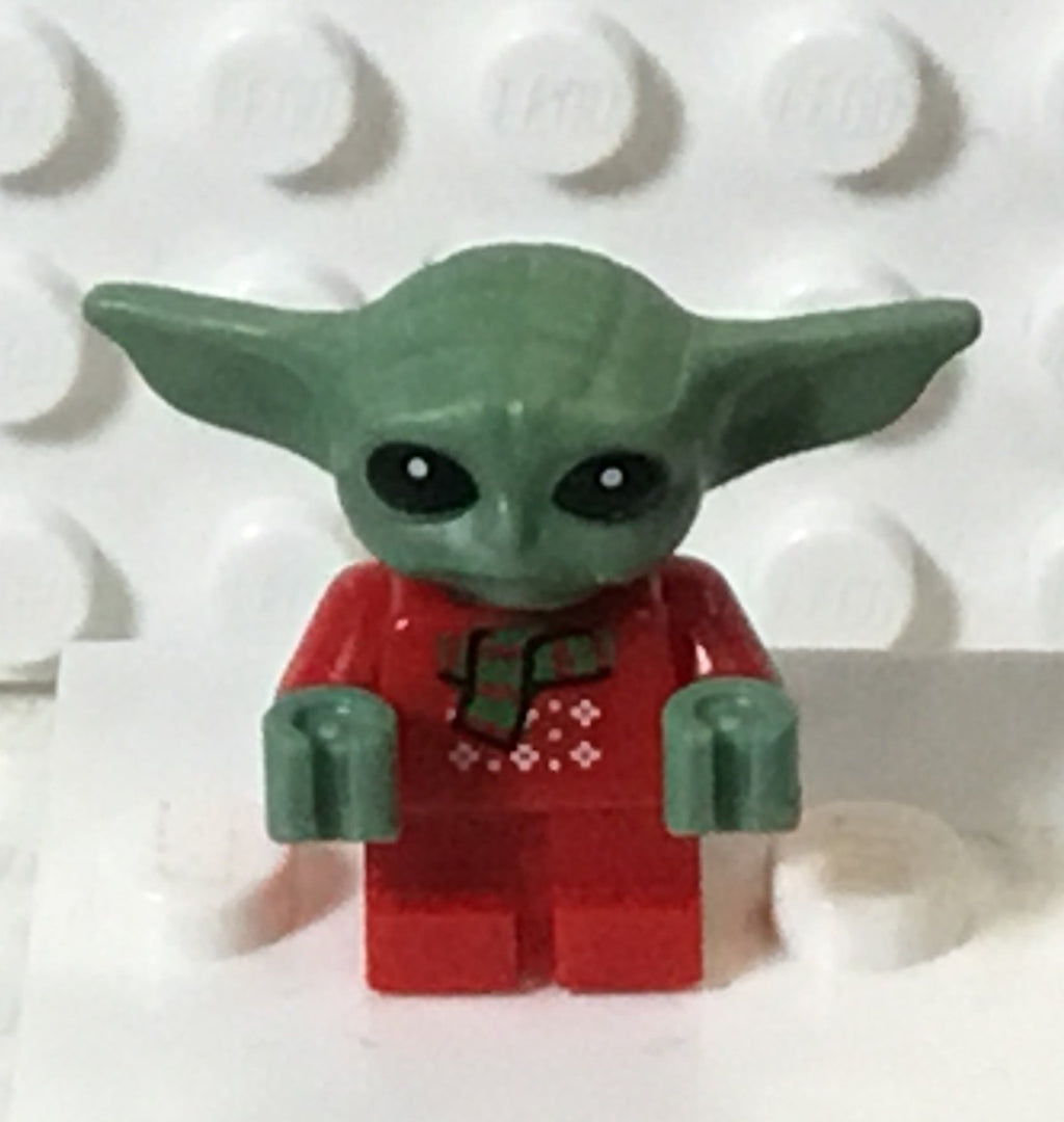 Christmas Baby Yoda Lego Baby Yoga Lego