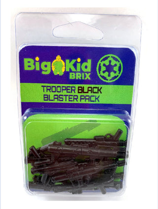 Trooper Black Blaster Pack Custom, Accessory BigKidBrix