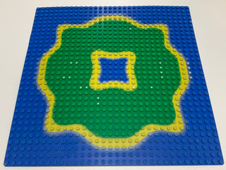 32x32 LEGO® Island Baseplate 3811pb02 Blue Bottom Part LEGO®