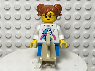 Rockin' Horse Rider, col24-11 Minifigure LEGO® Complete with stand and accessories