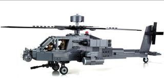 Army Attack Helicopter Building Kit Battle Brick