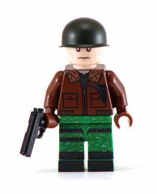 General Hawk GI Joe Custom Printed Minifigure Custom minifigure BigKidBrix   