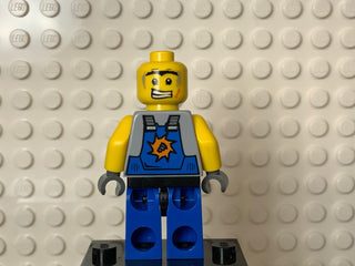 Power Miner - Orange Scar, Helmet, pm011 Minifigure LEGO®