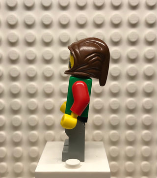 Dark Forest, Forestman 4, Light Gray Legs with Black Hips, cas009 Minifigure LEGO®