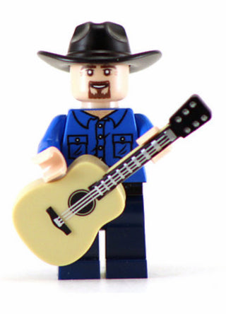 Garth Brooks Custom Printed Minifigure Custom minifigure BigKidBrix   