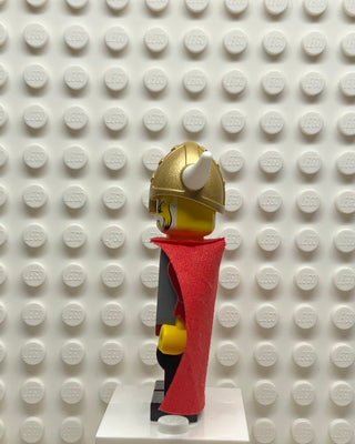Viking Warrior 5b, Viking King - Red Cape, vik011 Minifigure LEGO®