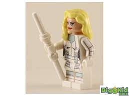 WHITE SONGBIRD DC Custom Printed Minifigure Custom minifigure BigKidBrix