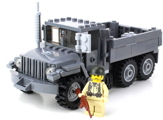 Us Army M35 Truck Building Kit Battle Brick